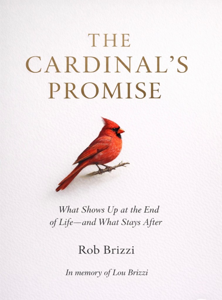 The Cardinal's Promise — What Shows Up at the End of Life and What Stays After — by Rob Brizzi, In memory of Lou Brizzi